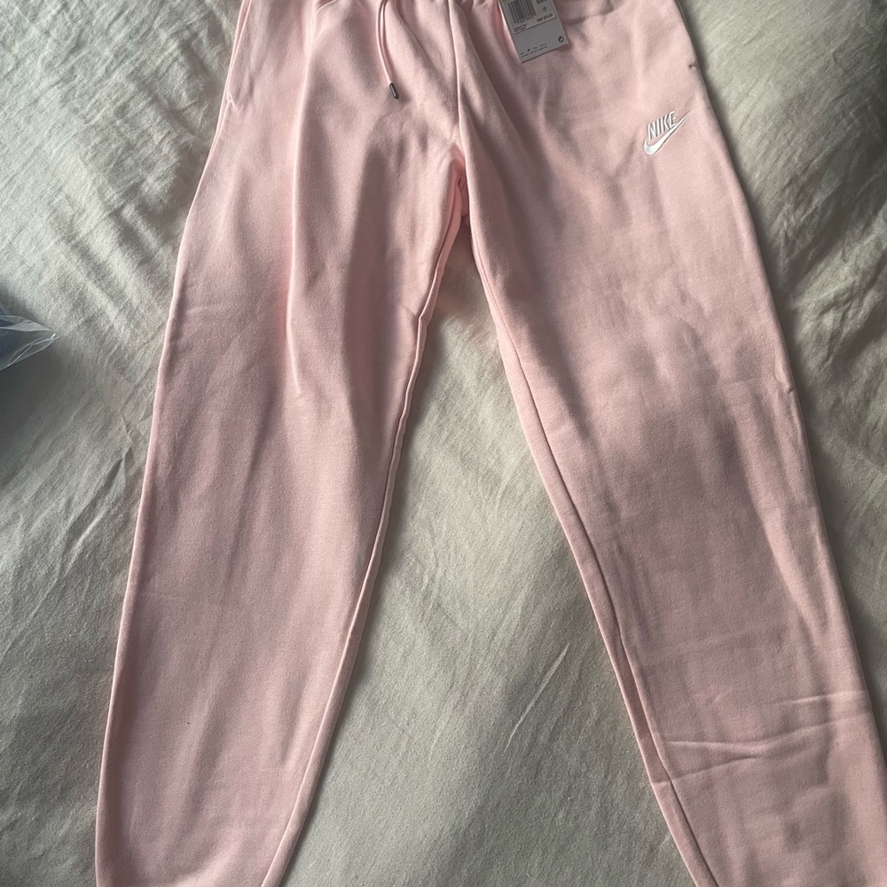 Nike Pink Sweatpants Relaxed Fit Tapered